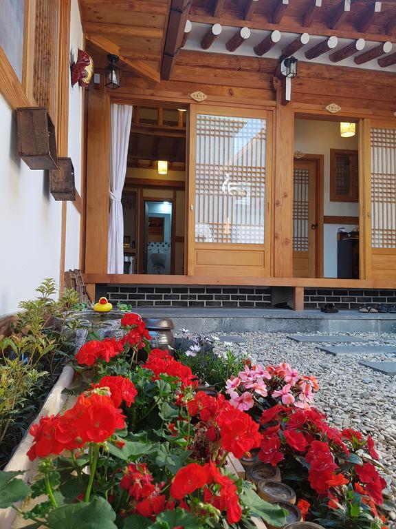 -Jeongga Hanok -thejeongga Jeonju Bagian luar foto